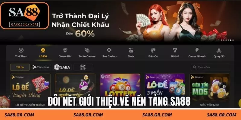 Đôi nét giới thiệu về nền tảng SA88